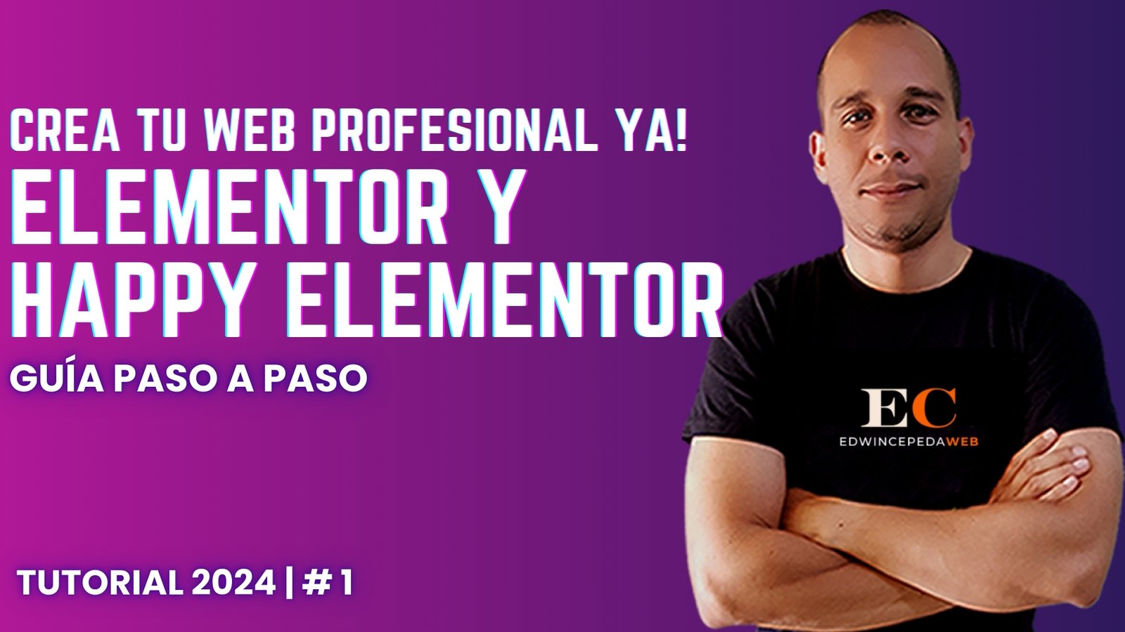 Crea tu PÁGINA WEB PROFESIONAL Fácil con ELEMENTOR y HAPPY ELEMENTOR | Guía Completa 2024