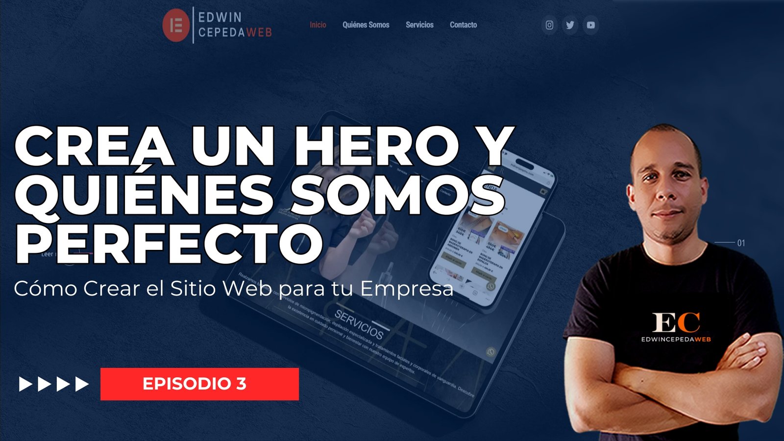 Cómo Diseñar la Sección Hero y Quiénes Somos en tu Página Web para Aumentar Conversiones